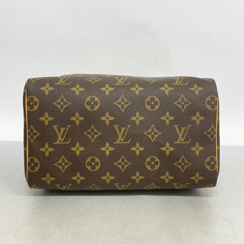 Louis Vuitton Handbag Monogram Speedy 25 M41109 Brown Ladies