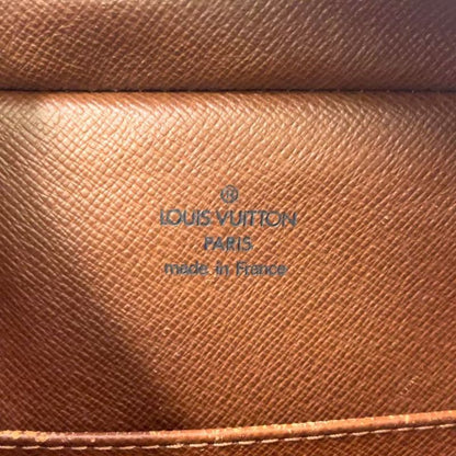 Louis Vuitton Cité MM Monogram Leather × PVC Brown Shoulder Bag Gold M51182