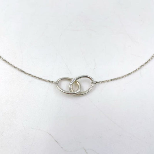 Tiffany & Co Double Loop Sv925 Silver Necklace