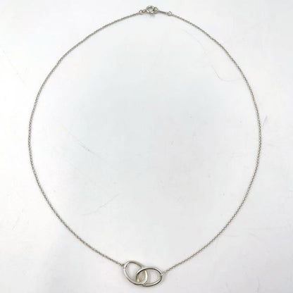 Tiffany & Co Double Loop Sv925 Silver Necklace