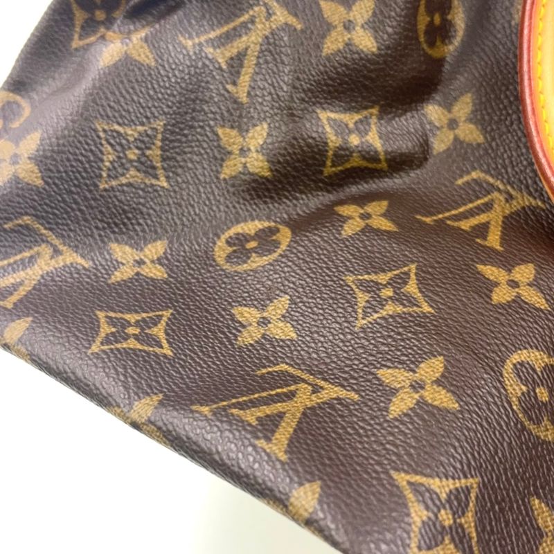 Louis Vuitton Speedy 30 Monogram Leather X PVC Brown Handbag Gold M41526