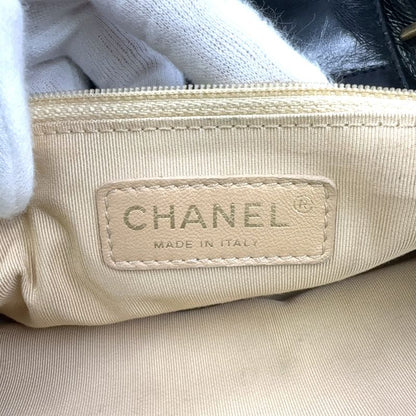 Chanel Matelasse In The Mix Chain 16th 2way Tote Bag Calf Black And Beige