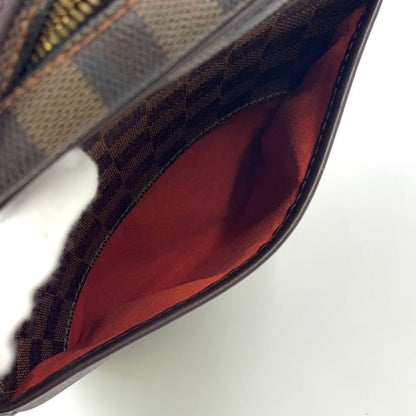 Louis Vuitton Ipanema PM Damier Ebene Damier Ebene Leather × PVC Brown Shoulder