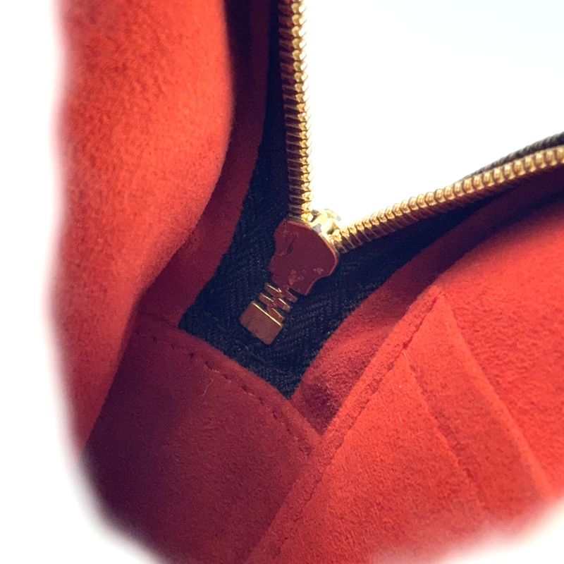 Louis Vuitton Ipanema PM Damier Ebene Damier Ebene Leather × PVC Brown Shoulder