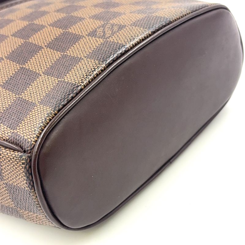 Louis Vuitton Ipanema PM Damier Ebene Damier Ebene Leather × PVC Brown Shoulder