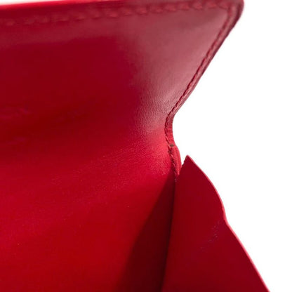 Louis Vuitton Ludlow Monogram Vernis Monogram Vernis Pomme D'amour Leather Red