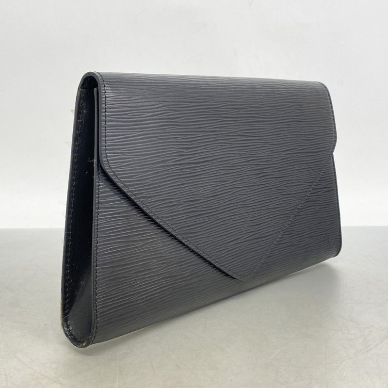 Louis Vuitton Epi Art Deco Clutch Bag M52632 Noir Black Men's