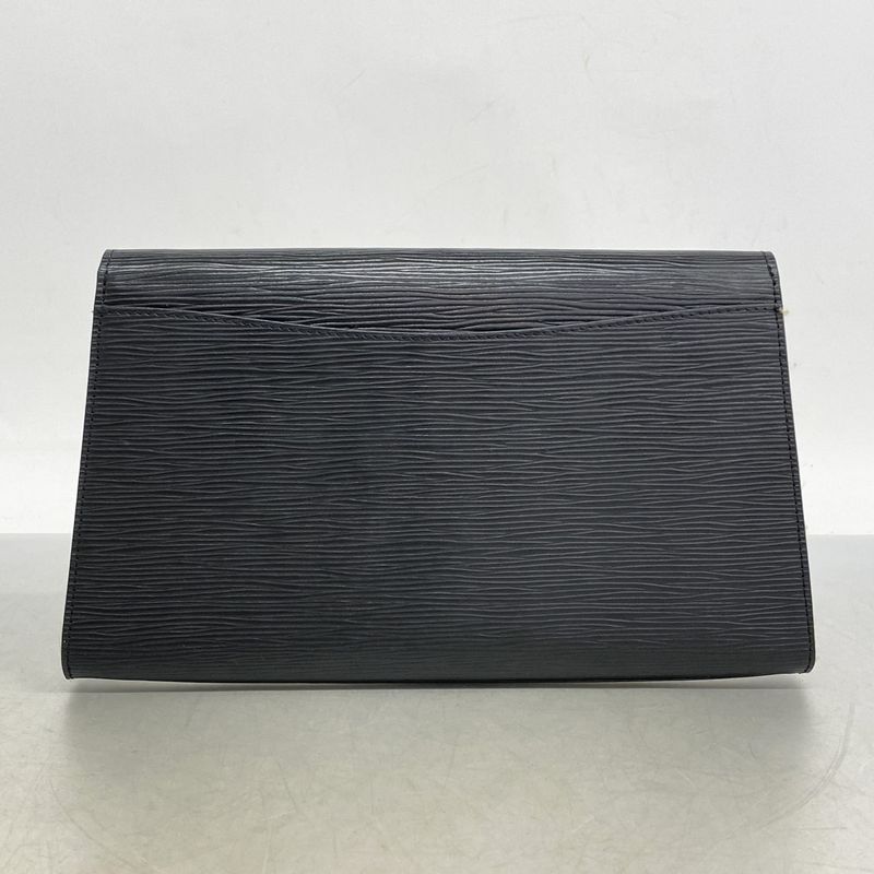 Louis Vuitton Epi Art Deco Clutch Bag M52632 Noir Black Men's