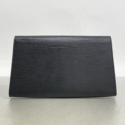 Louis Vuitton Epi Art Deco Clutch Bag M52632 Noir Black Men's