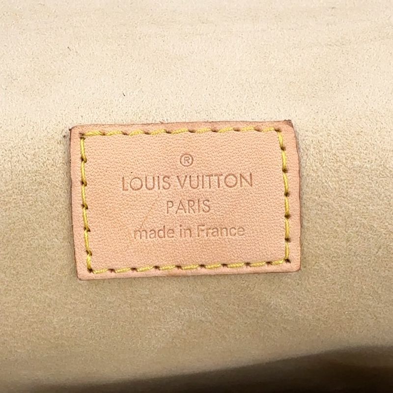 Louis Vuitton Hudson PM Monogram Leather × PVC Brown Shoulder Bag Gold M40027