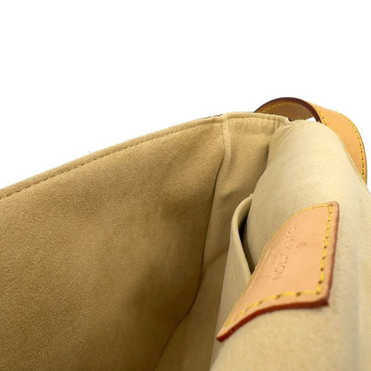 Louis Vuitton Hudson PM Monogram Leather × PVC Brown Shoulder Bag Gold M40027