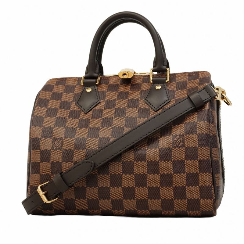 Louis Vuitton Handbag Damier Speedy Bandoliere 25 N40575 Ebène 2-way Bag Women
