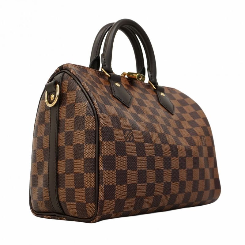 Louis Vuitton Handbag Damier Speedy Bandoliere 25 N40575 Ebène 2-way Bag Women