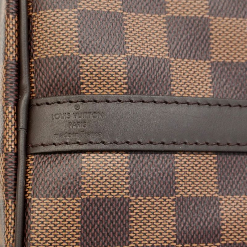 Louis Vuitton Handbag Damier Speedy Bandoliere 25 N40575 Ebène 2-way Bag Women