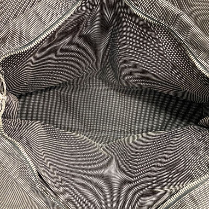 Hermes Tote Bag Her Line MM Canvas Gray Silver Hardware Women