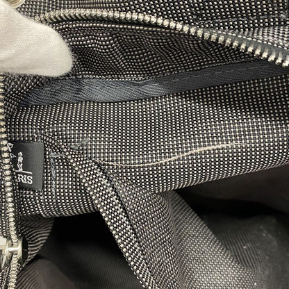 Hermes Tote Bag Her Line MM Canvas Gray Silver Hardware Women