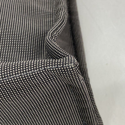 Hermes Tote Bag Her Line MM Canvas Gray Silver Hardware Women