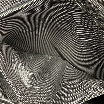 Hermes Tote Bag Her Line MM Canvas Gray Silver Hardware Women