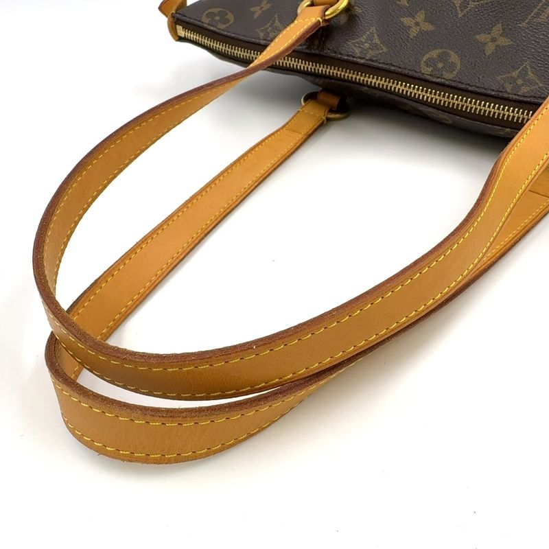 Louis Vuitton Totally PM Monogram Leather × PVC Brown Tote Bag Gold M41016