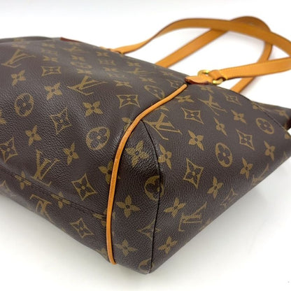 Louis Vuitton Totally PM Monogram Leather × PVC Brown Tote Bag Gold M41016