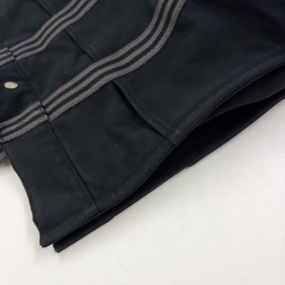 Hermes Fourre Tout MM Cotton Gray And Black Tote Bag Silver