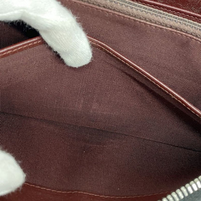 Chanel Long Wallet Matelasse Caviar Skin Black Silver Hardware Women