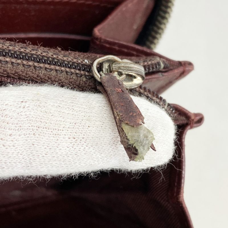 Chanel Long Wallet Matelasse Caviar Skin Black Silver Hardware Women