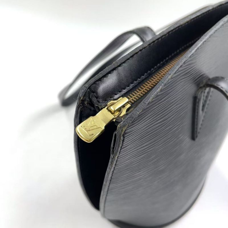 Louis Vuitton Saint-jacques Long Shoulder Epi Noir Black Leather Black Shoulder