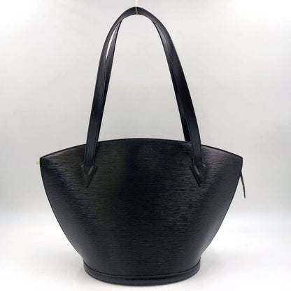 Louis Vuitton Saint-jacques Long Shoulder Epi Noir Black Leather Black Shoulder