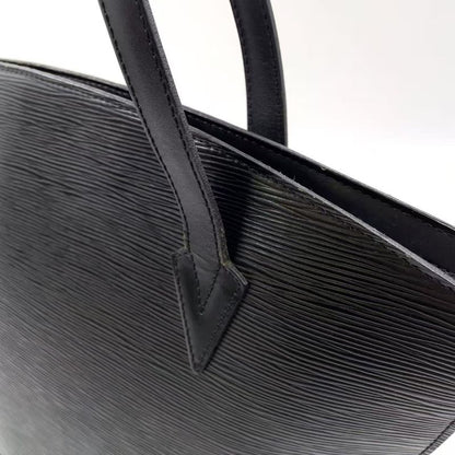 Louis Vuitton Saint-jacques Long Shoulder Epi Noir Black Leather Black Shoulder