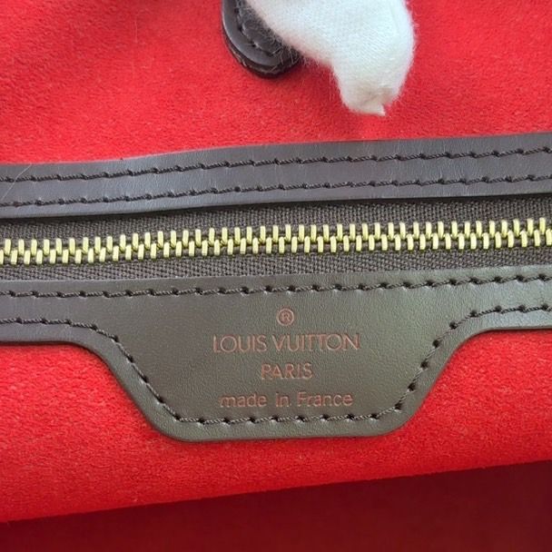 Louis Vuitton Hampstead PM Damier Ebene Damier Ebene Leather × PVC Brown Tote