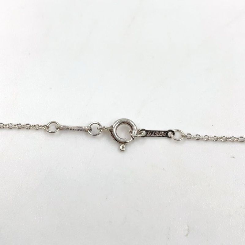 Tiffany & Co Open Heart Ag925 Silver Necklace