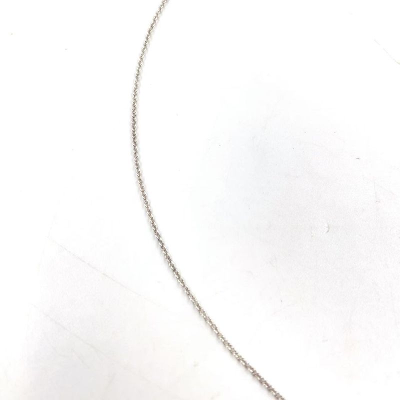 Tiffany & Co Open Heart Ag925 Silver Necklace