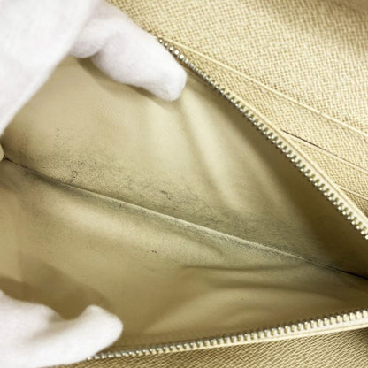 Louis Vuitton Damier Azure Portefeuille Sarah N61735 White Women's