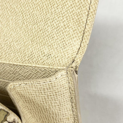 Louis Vuitton Damier Azure Portefeuille Sarah N61735 White Women's