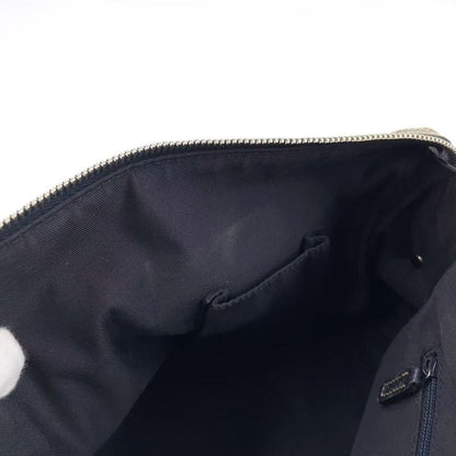 Gucci Sherry Line GG Canvas Leather X Canvas Multicolor Handbag Silver 145759