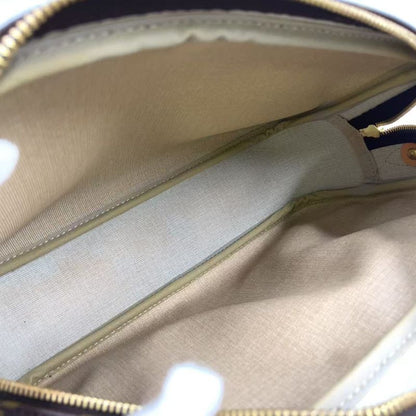 Louis Vuitton Reporter PM Monogram Leather × PVC Brown Shoulder Bag Gold M45254