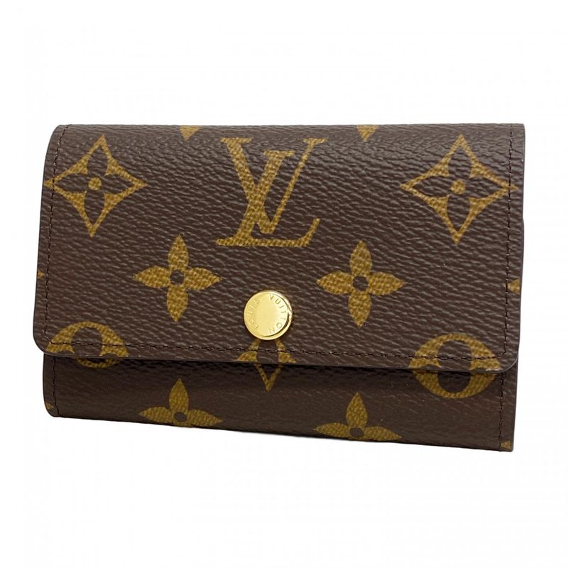 Louis Vuitton Key Case Monogram Multicles 6 M62630 Brown Men Women Unisex