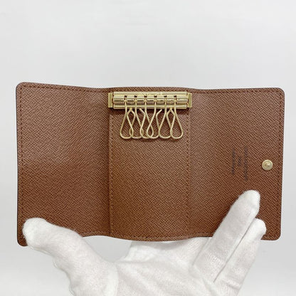 Louis Vuitton Key Case Monogram Multicles 6 M62630 Brown Men Women Unisex