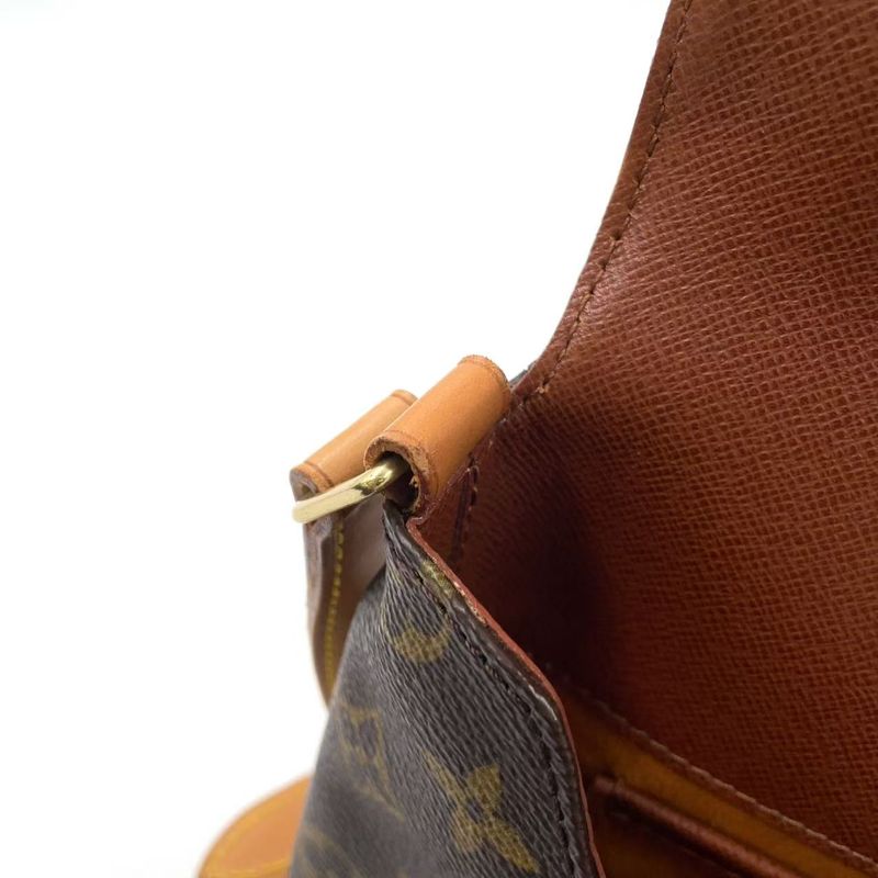 Louis Vuitton Musette Tango Short Strap Monogram Leather × PVC Brown Shoulder