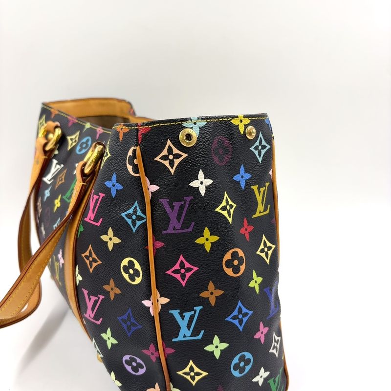 Louis Vuitton Aurelia MM Monogram Multicolor Monogram Multicolor Noir Black