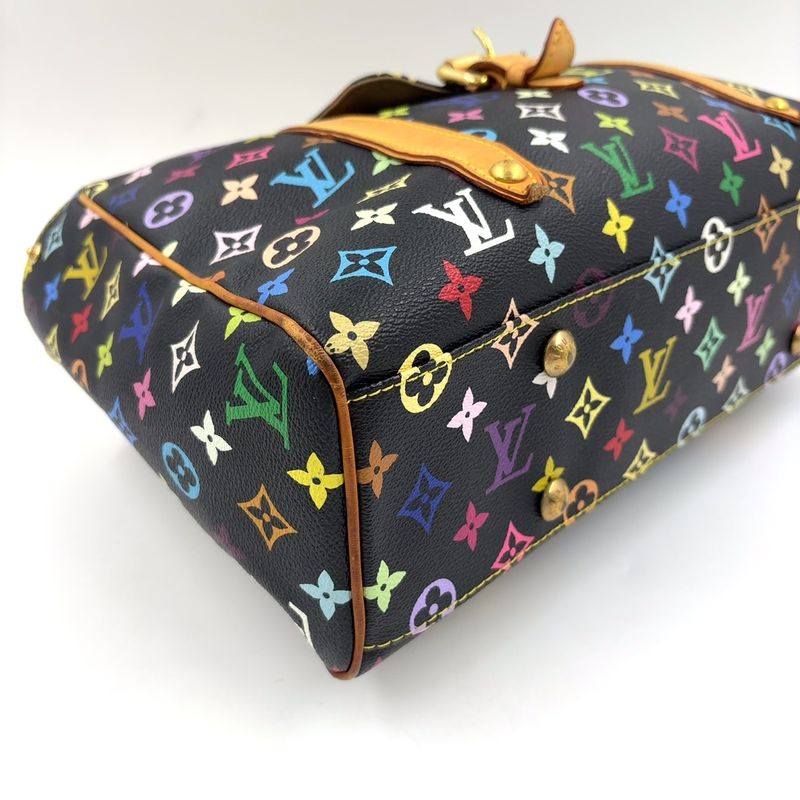 Louis Vuitton Aurelia MM Monogram Multicolor Monogram Multicolor Noir Black