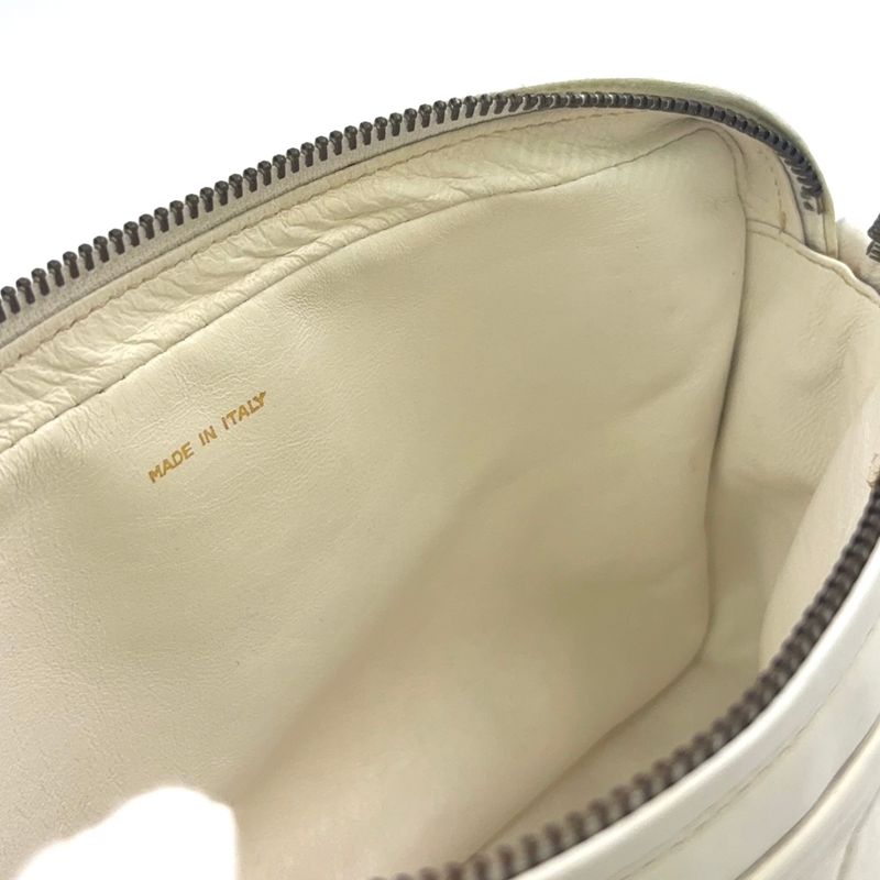 Chanel Matelasse Chain Serial No 0 Lambskin Off-white Shoulder Bag Gold