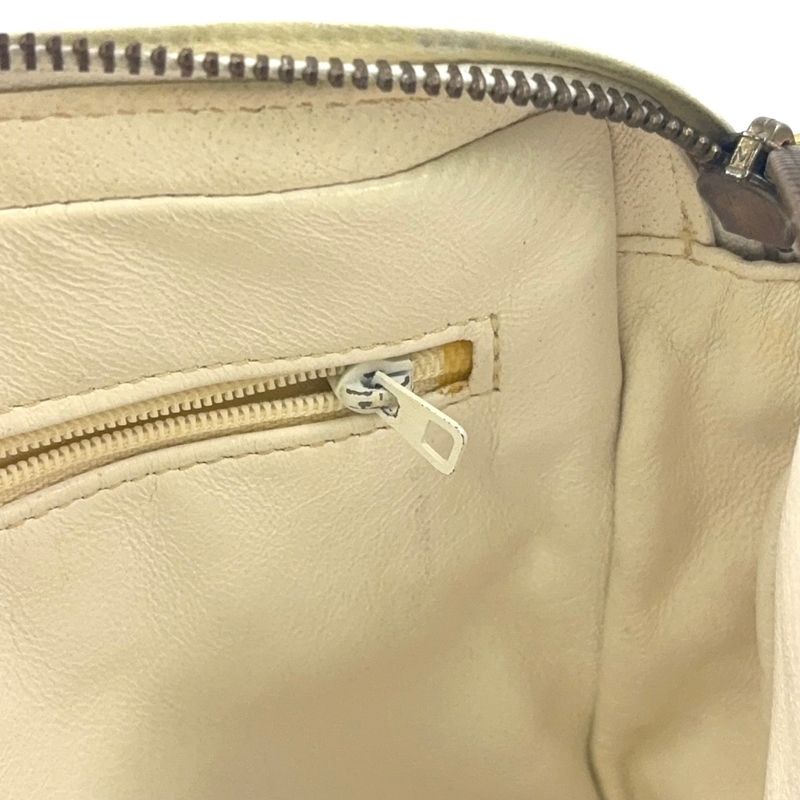 Chanel Matelasse Chain Serial No 0 Lambskin Off-white Shoulder Bag Gold