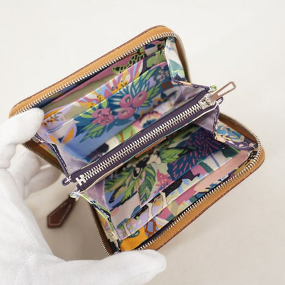 Hermes Coin Case Azap Long Silk Inn Compact Vaux Epson Gold Silver Hardware W