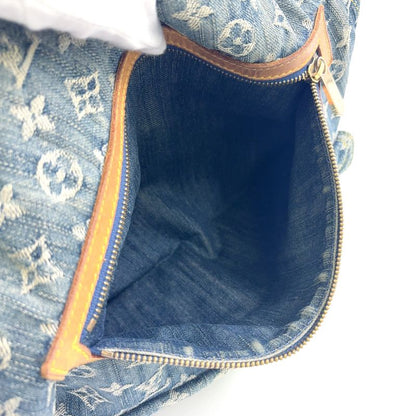 Louis Vuitton Baggy GM Monogram Denim Monogram Denim Leather × Denim Blue