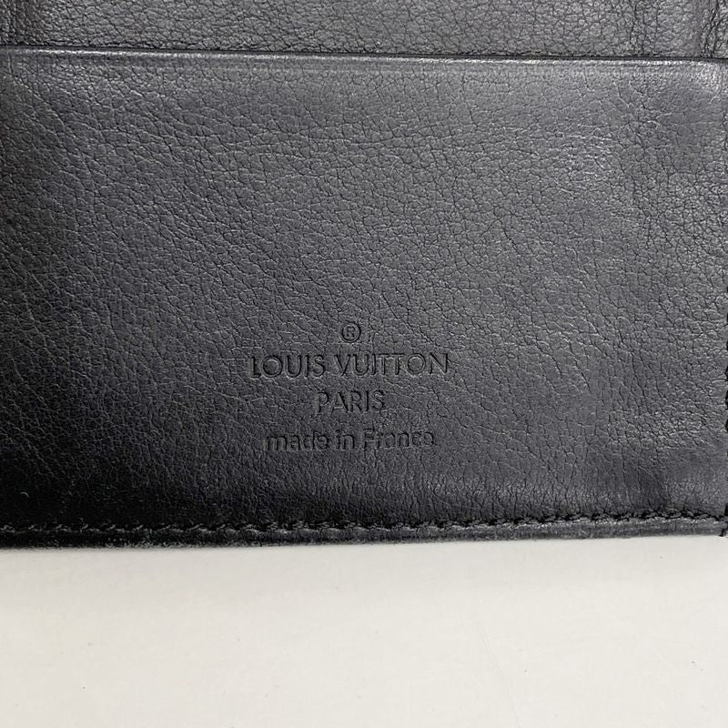 Louis Vuitton Mahina Portefeuille Amelia M95549 Noir Black Women