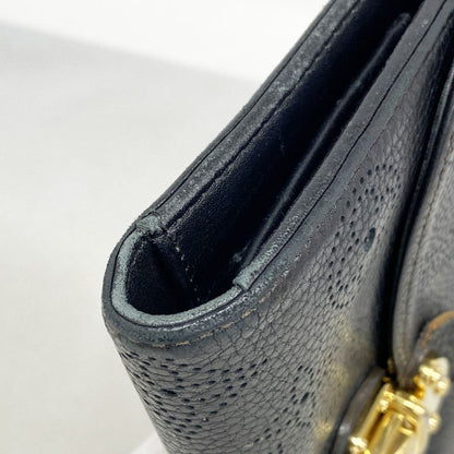 Louis Vuitton Mahina Portefeuille Amelia M95549 Noir Black Women
