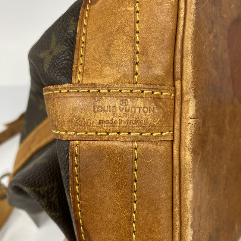 Louis Vuitton Shoulder Bag Monogram Noe M42224 Brown Ladies