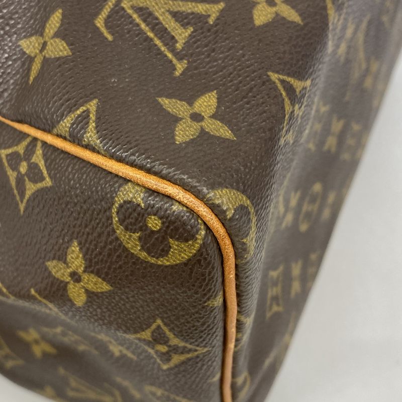 Louis Vuitton Handbag Monogram Speedy 30 M41108 Brown Ladies